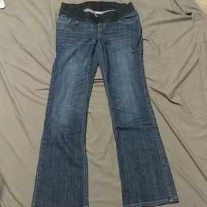 Bootcut maternity jeans